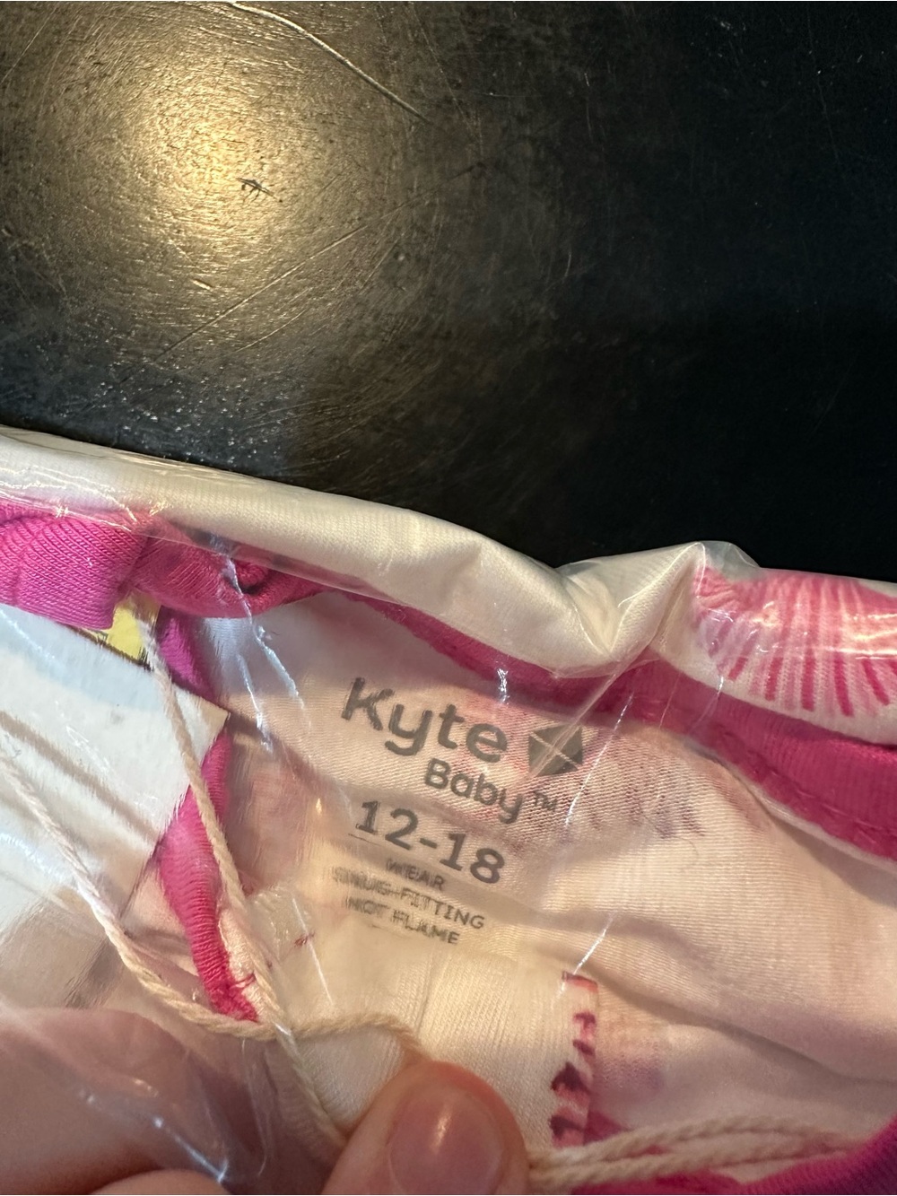 Kyte BABY Raspberry Shell Zip Romper - Picture 2 of 2